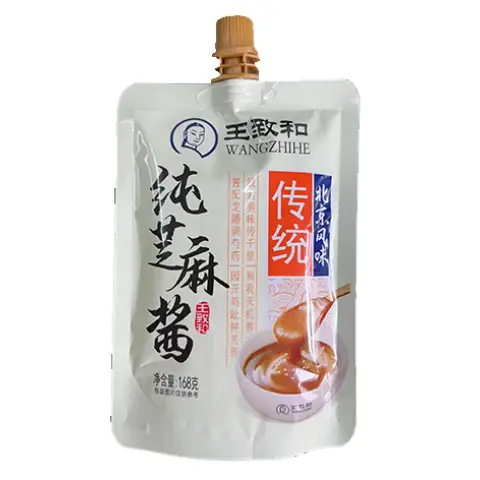 WZH Sesame Paste (Bag) 王致和纯芝麻酱挤挤装168g