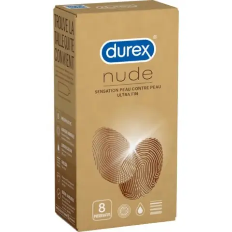 Durex Condoms Nude 8pcs