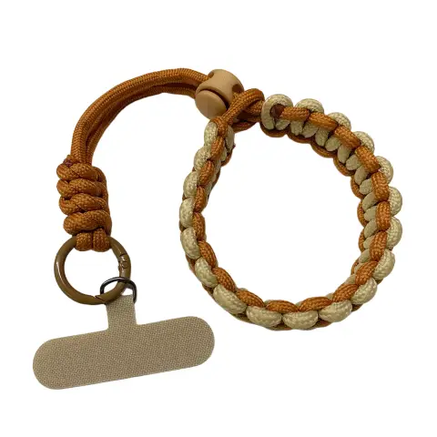 Q7 Phone Wrist Lanyard - Brown Khaki