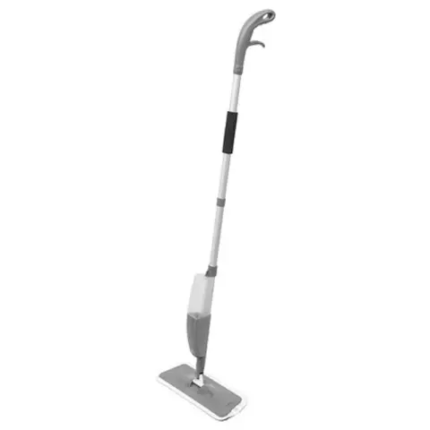 5Five Spray Mop grey - Floor wiper with rotating head and integrated spray function Steam Mop