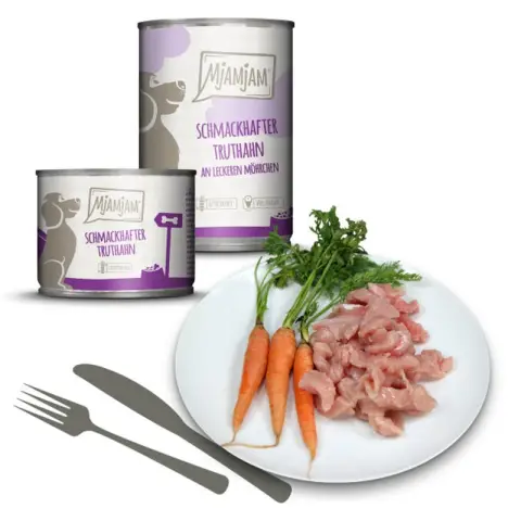 MjAMjAM - Kalkoen met wortel 200g*6