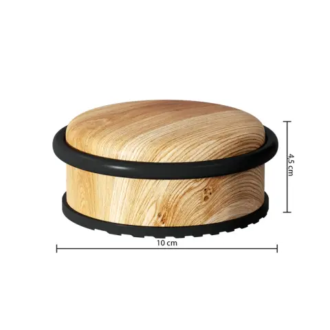 Lage Deurstopper Natuurlijk Hout Lock' Dis