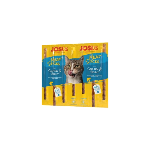 JosiCat Meat Sticks Salmon & Trout  7 x 5 g
