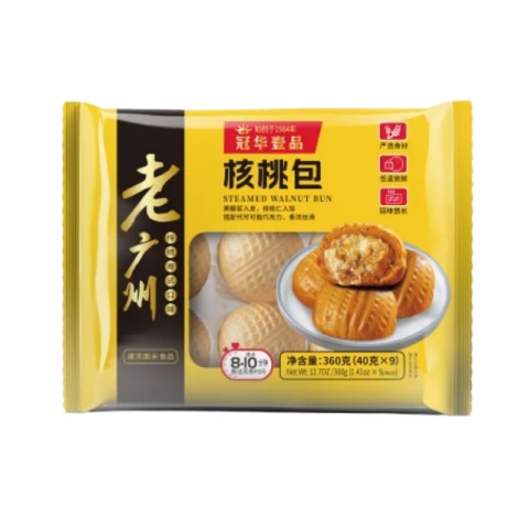 Guanhua yipin Walnut Sticky Rice Bun 360g Walnut Buns With Glutinous Rice Filling