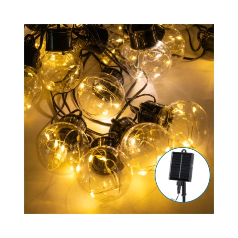 Aigostar G50 Koperdraad - Bewegingssensor wandlamp - 80LED 5m IP65 warm licht
