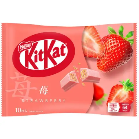 Kitkat Erdbeergeschmack 10 Stk. 113g