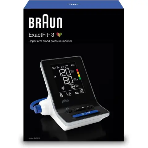 Braun ExactFit™ 3 BUA6150WE - Upper Arm Blood Pressure Monitor