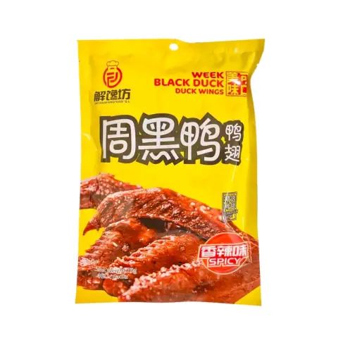 JIECHANFANG FOOD Jiechanfang Spicy Duck Wing Week Black 105g Duck Wings