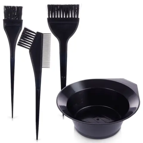 Hair Dye Set of 4pcs - Black