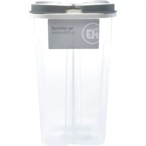 Excellent Houseware Kitchen Sprinkle Jar Spice Jars Spice Storage Transparent 4 Divisions 2450ml
