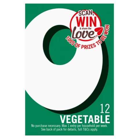 Oxo Cubes Vegetable 12 Pack