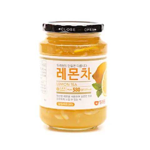 Dooraewon Lemon Tea 580g 柠檬茶（玻璃罐） 570克