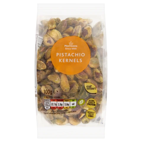 Morrisons Pistachio Kernels 100g