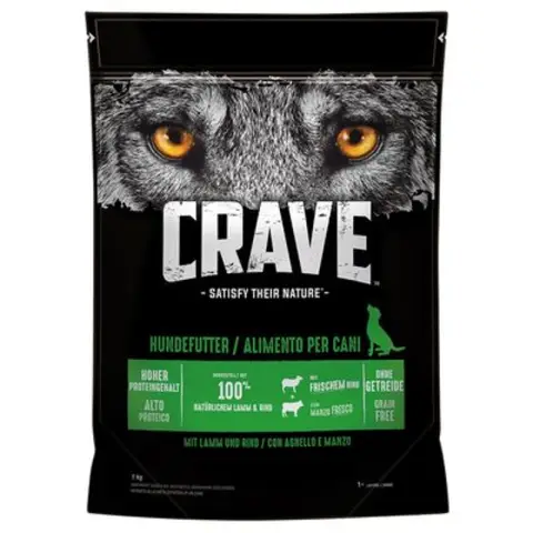 CRAVE Hund mit Lamm & Rind 1 kg