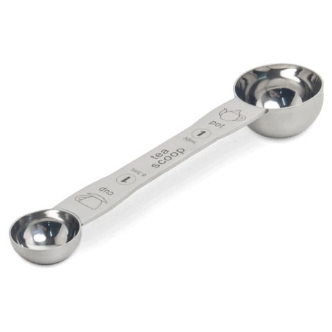 Double tea scoop Royal Tea 19,5 cm