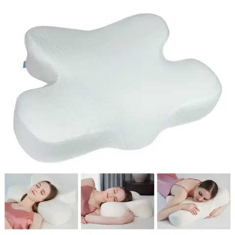SKG T3 Halskussentje Geheugenschuimkussen Ergonomisch Nek- en Schouderkussen