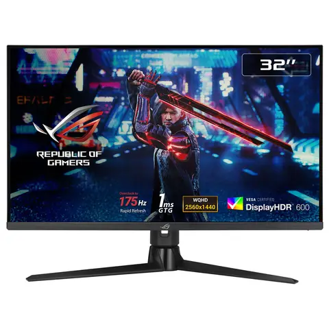 ASUS ROG Swift XG32AQ computer monitor 81,3 cm (32") 2560 x 1440 Pixels Wide Quad HD Zwart