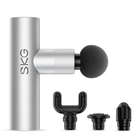 SKG F3 lite Mini Massagepistool 4 Massageniveaus 4 Verwisselbare Massagekoppen