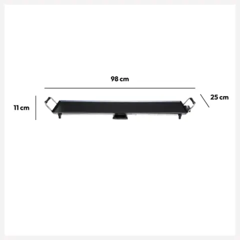 90cm Electric Plancha