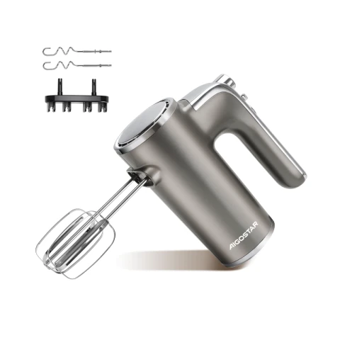 Aigostar Adela HM-400GVDE - Hand Mixer - 400W 5-Speed Gold