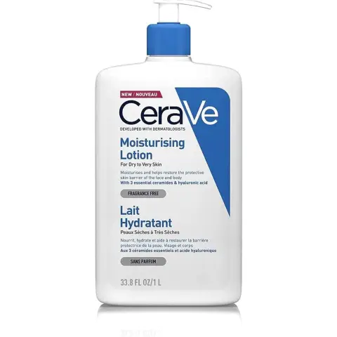 Cerave Feuchtigkeitslotion für Gesicht und Körper, 1 l