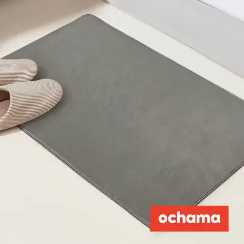 J.Zao Bathroom Floor Mat - Absorbent Rug, Non-Slip Rubber Backing, 50x80cm 50*80 cm