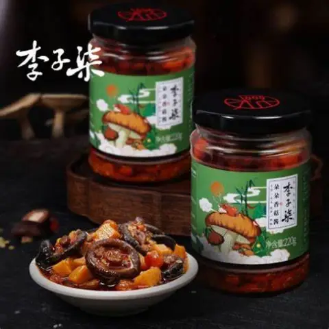 LZQ - Mushroom Sauce 李子柒 - 朵朵香菇酱