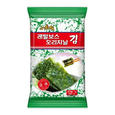 small bass Rock Burnt Seaweed (Original Flavor)16g 小老板岩烧海苔（原味）16g
