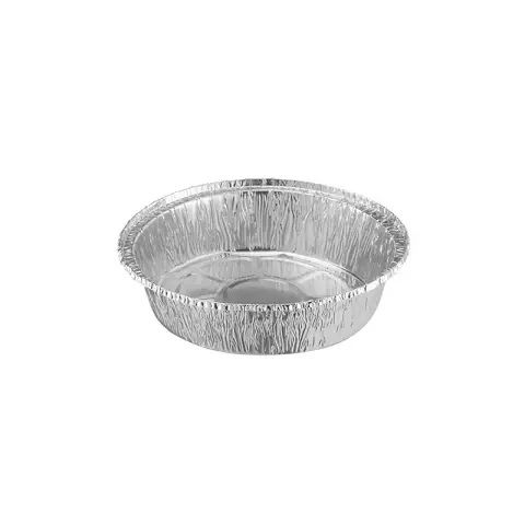 COOKER KING Round Aluminum Foil Plate - 395ml - 20 Pieces