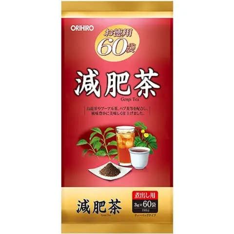 Orihiro diet tea pack 3gx60