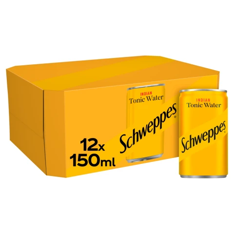 Schweppes Indian Tonic Water 12x150ml