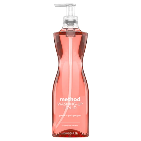 Method Washing-Up Liquid, Peach + Pink Pepper, 532ml
