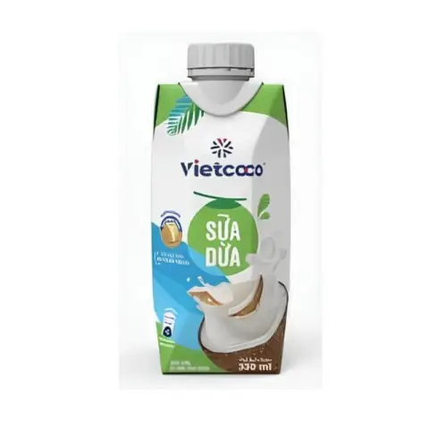 Vietcoco Coconut Milk 330ml Coconut Milk 0.3 L Large Package