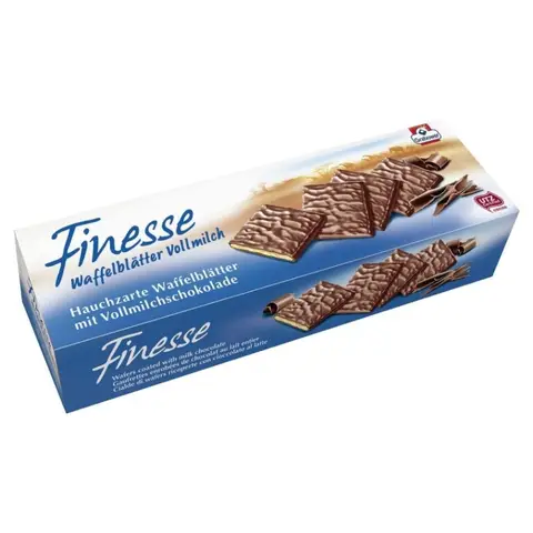 Grabower Finesse Waffelblättchen Vollmilch 100g