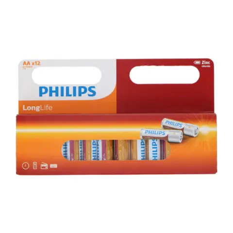 Philips Batterij (12) R6/AA