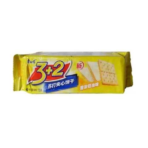 3+2 Soda-Sandwich-Cracker Zitronengeschmack 125g