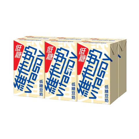 Vita Low-Sugar Soy Milk 6x250ml
