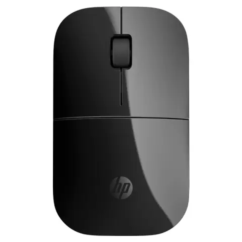 HP Z3700 Wireless Mouse, 2.4GHz, USB Receiver, Black, for many HP and Pavilion devices