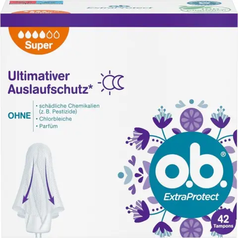 o.b. Special Care Ultradünne Damenbinden 42 Stück