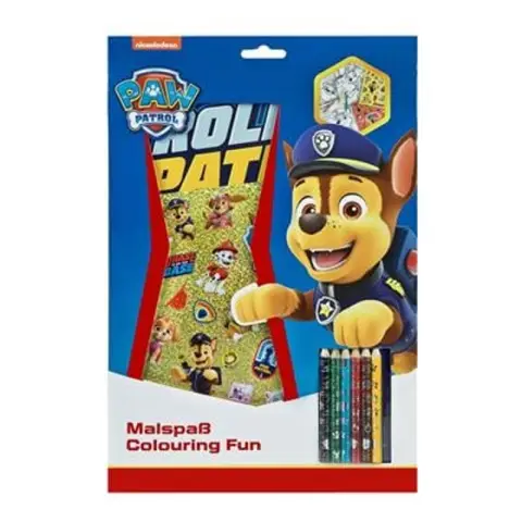 Paw Patrol Colouring Fun