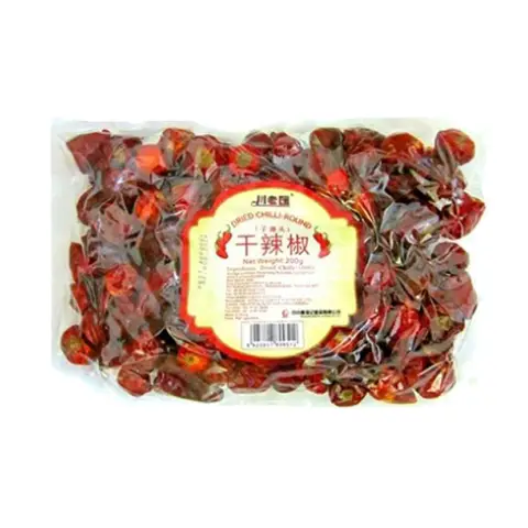 CLH Dried Chilli - Round 200g 川老匯乾辣椒-子彈頭200g
