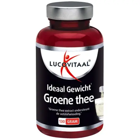 Lucovitaal Grünteepulver Ballaststoffe zum Abnehmen 130g