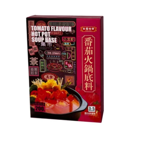 Bashu Family BF Hot Pot Soup Base - Tomato Flavour 200g