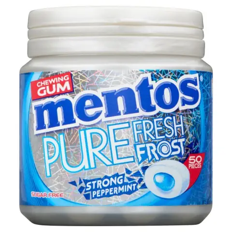 Mentos gum Pure Fresh Frost Peppermint 100g