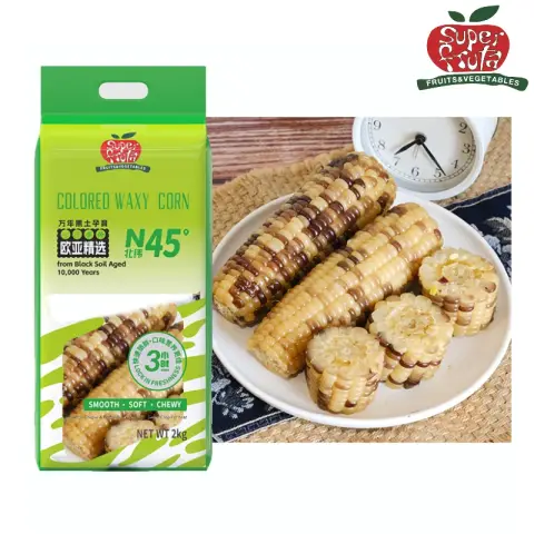 Euroasia Chinese Vacuum Waxy Corn Colour 10pcs 2kg Colour