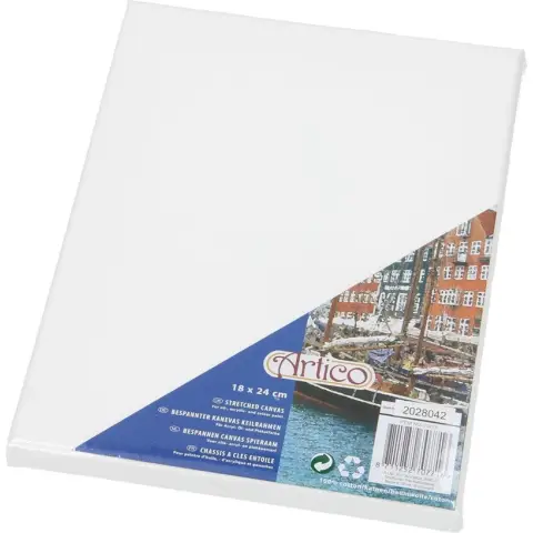 Artico Canvas Painting Canvas Stretched Stretcher Frame 18x24 cm