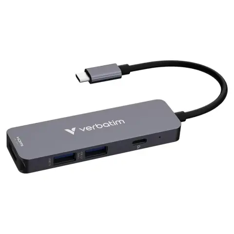 Verbatim USB-C Essentials Multiport Hub with 4 Ports