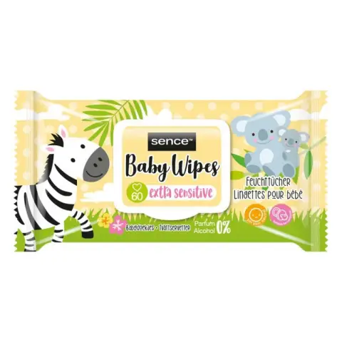 Sence Baby wipes - Extra Sensitive 60 pcs.