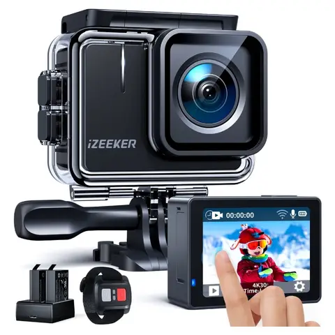 iZEEKER iA100 Action Cam 4K 30FPS 20MP 40M Waterproof