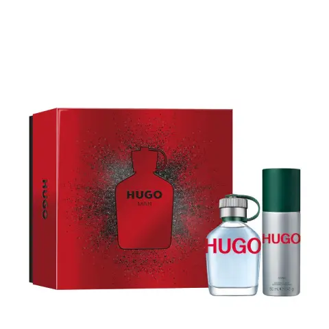 Hugo Boss Hugo Man Geschenkset EDT 75ML + DS 150ML